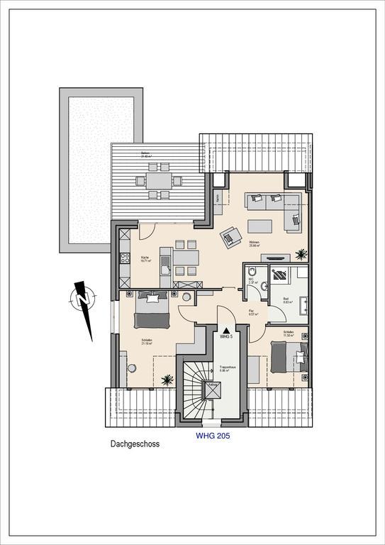 Appartements Buesum Ds10 Kamer foto